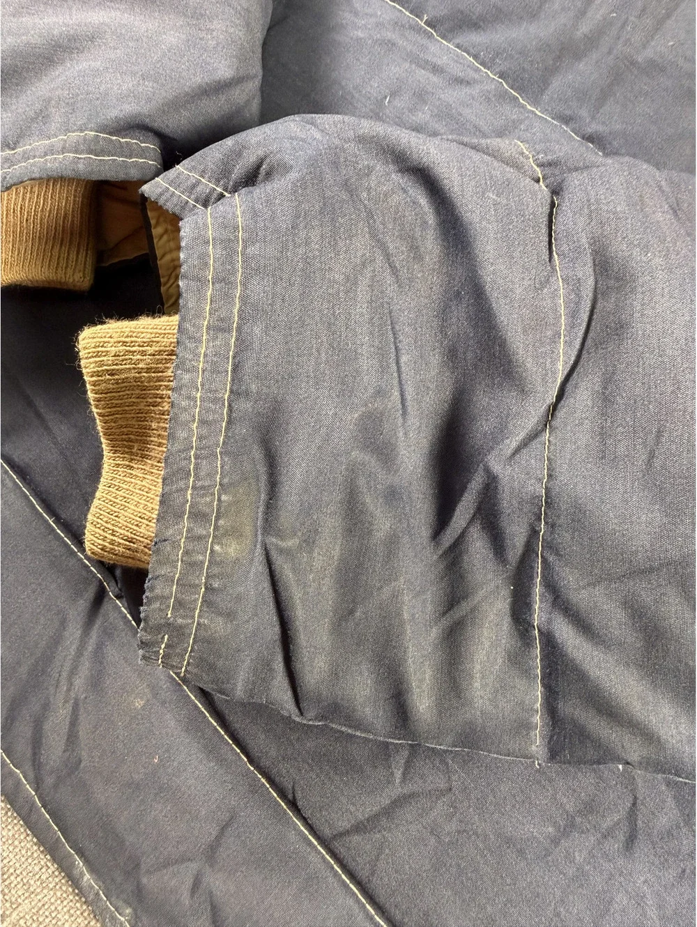 Vintage Adventure Gear 1970s Western Yoke Down Puffer Jacket